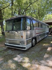 1974 MCI Coach Bus Used By Presidents Bush 41  43 Who Named The Bus Asphalt One