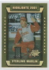 2002 Wheels High Gear Highlights First Gear Sterling Marlin #F58