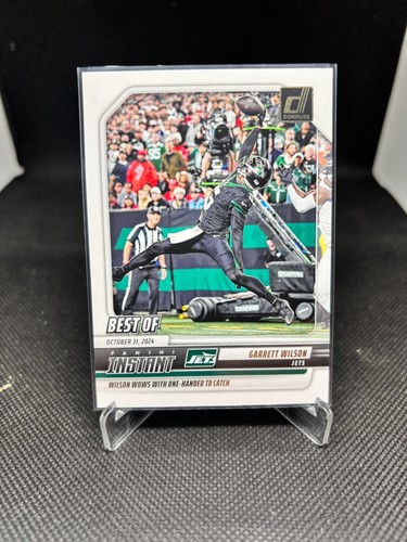 Garrett Wilson #INS-GWN 2025 Panini Donruss Best of Instant card