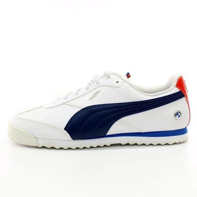 Puma Sneaker Schuhe BMW M Motorsport MMS Roma Via Gr.44 Sportschuh Weiß