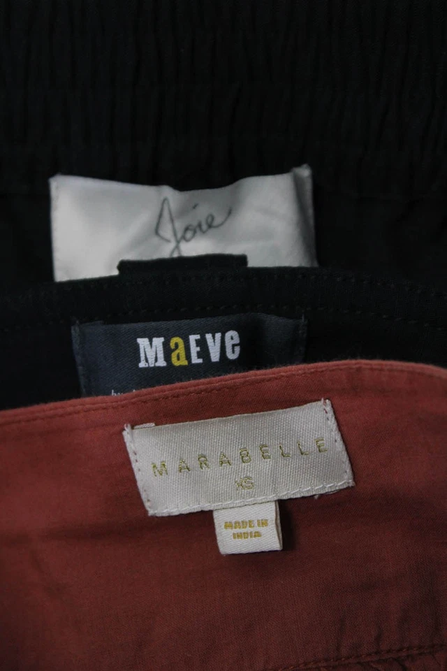 Joie Marabelle Maeve Womens Casual Shorts Skirt Black Orange Size XS 4 Lot 3 - Image 3 of 4