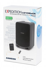 SAMSON EXPEDITION XP106wDE rechargeable battery powered Bluetooth PA