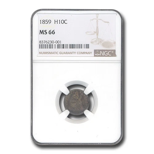 1859 Liberty Seated Half Dime MS-66 NGC