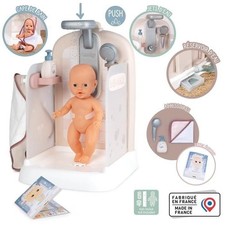 Baby Nurse - Douche - Cape de bain + pousse mousse - Douchette amovible et fo...