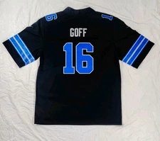 Jared Goff 16 Detroit Lions KIDS Jersey YOUTH Size L Stitched Jersey