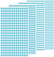 1799Pcs Gem Stickers Jewels for Crafts - Self Adhesive Rhinestone Jewel Stickers