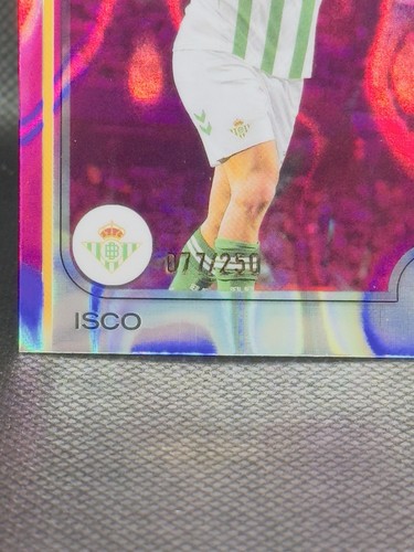 ISCO 2024-25 Topps Chrome UEFA Club Competitions Pink Lava /250 #47 - Picture 2 of 3