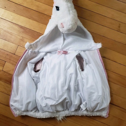 Dream Play Imagine Unicorn Plush Costume Halloween Size 18 Mos with Wings - Picture 7 of 18