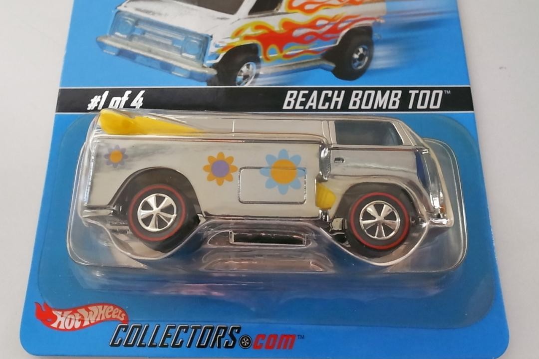 話題の行列 Wheels Hot To Limited Units 12,500 Super Bomb Beach Chrome 乗用車