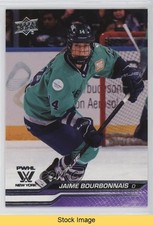 2024 Upper Deck PWHL 1st Edition Purple Jaime Bourbonnais #48 READ 12wr