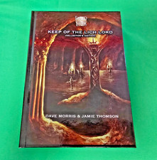 Keep of the Lich Lord ***SIGNED COLLECTOR'S EDITION HARDBACK!!*** Dave Morris