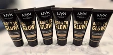 NYX Born To Glow Foundation Naturally Radiant NEW- CHOOSE SHADE