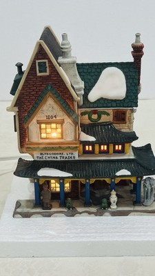 Dept 56 Dickens Village Series  The China Trader  58447 Retired 1999 Excellent !