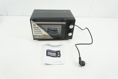 Clatronic MB 3746 Minibackofen Schwarz 8 Liter Backraum Ober- & Unterhitze 650 W