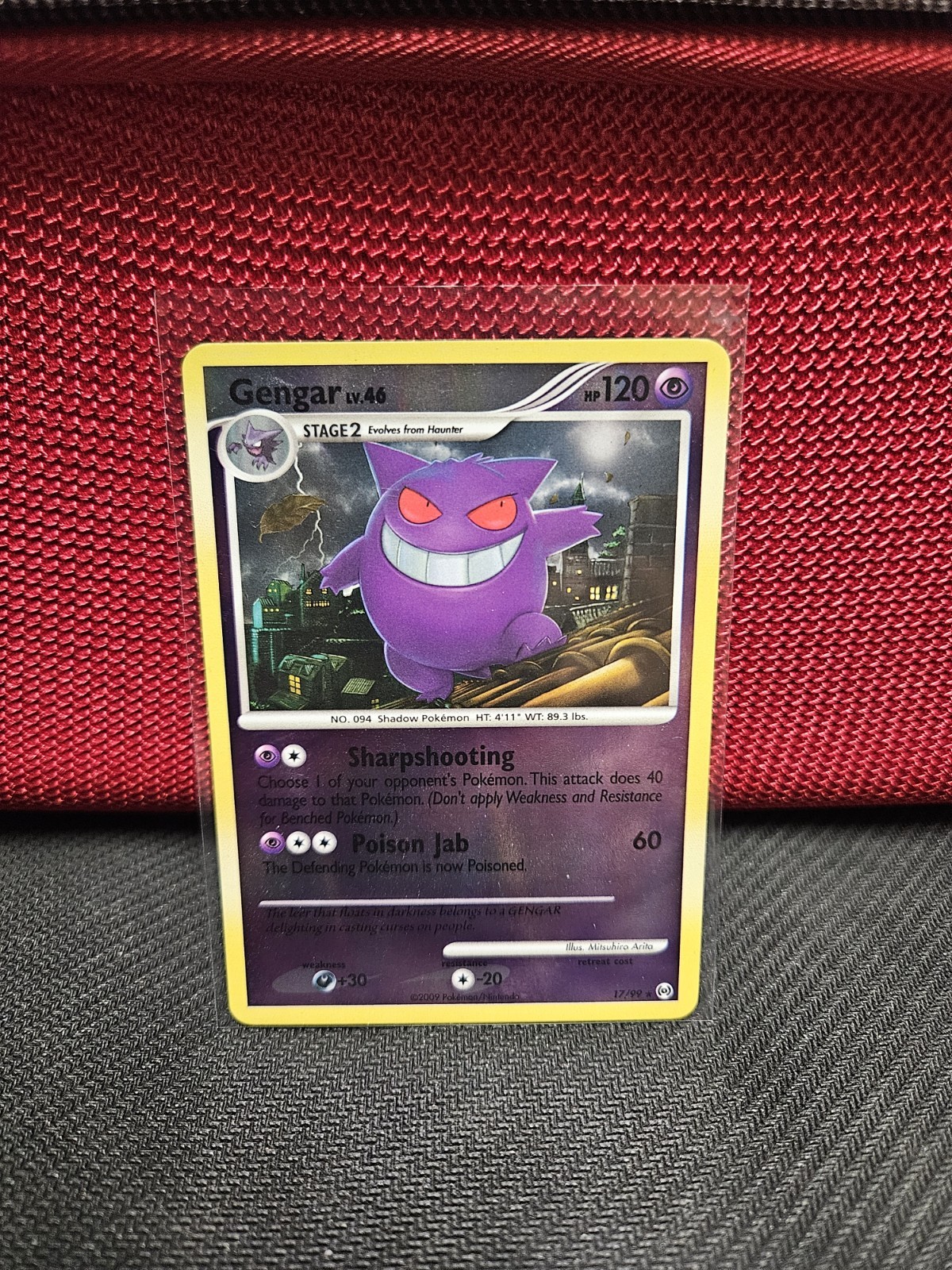 Pokemon Gengar 17/99 Platinum Arceus Reverse Holo | VLP