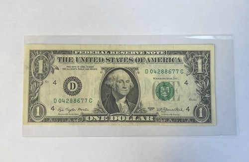 1977 Cleveland, OH $1 Federal Reserve Note Circulated - Picture 1 of 2
