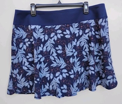 PUMA Golf Blue Floral UV Protection Women's Skort XXL NEW