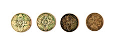 Collection of Four George V Florins 1920 to 1931