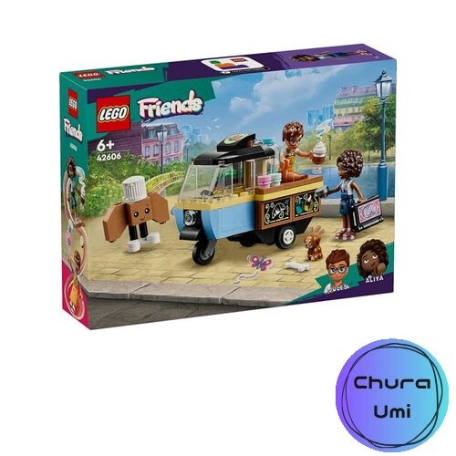 LEGO Friends 42606 Mobile Pastry Bakery Shop Kitchen and Toy Restaurant - Picture 1 of 2