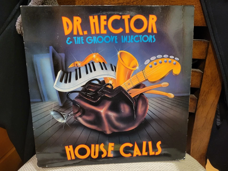 Dr. Hector & The Groove Injectors House Calls LP 1990 King Snake KIN 4029 EX/NM - Image 2 of 4