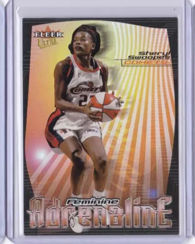 2000 Ultra WNBA Feminine Adrenaline #6 Sheryl Swoopes Houston Comets HOF