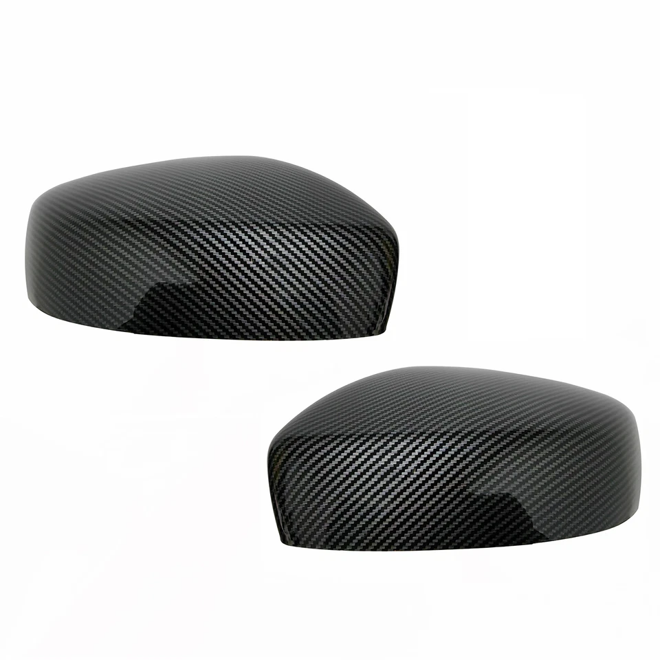 Carbon Fiber Pattern Side Wind Mirror Cover Caps For 2008-2013 INFINITI G37 G25 Foto 2 de 4
