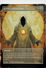 Teferi's Protection Proxy Card with Custom designed art