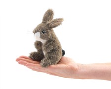 Folkmanis Puppet - Mini Jack Rabbit