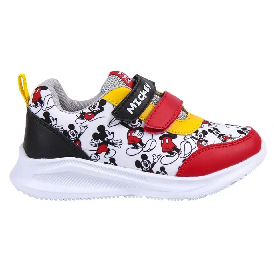 Schuhe Disney Mickey Mouse Turnschuhe Sport Reißen Kind 4990 - Bild 2 von 4