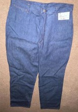 VTG 70S WOMENS 18 32 X 34 TALL NEW SEARS DARK DENIM JEANS PANTS