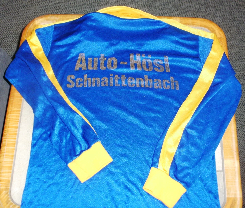 Vintage Puma Langarm Fußball Trikot wie Eintracht Braunschweig 70ger, Gr. 7 - Bild 2 von 4