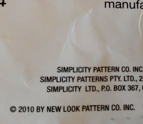New Look 6970 Infant Babies SZ NB S M L Dress Romper Panties 7 to 24 pounds. - Picture 9 of 10