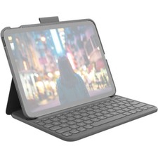 Logitech Slim Folio Protective Bluetooth Keyboard Case for 10.9" iPad 10th Gen