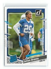 Julius Brents #346 2023 PANINI DONRUSS COLTS Rated Rookie