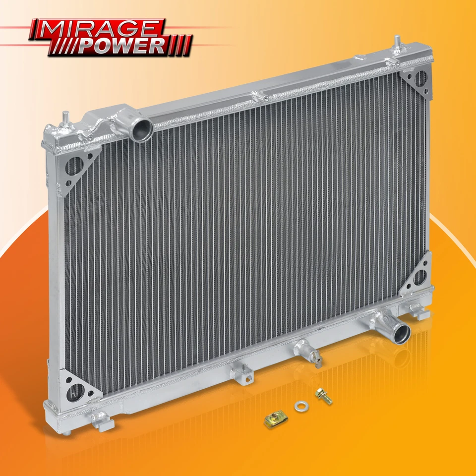 For 13-15 Lexus GS350 3.5L Manual High Capacity Coolant 3-Row Aluminum Radiator Foto 2 de 4