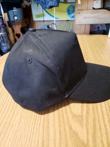DAYSTONE YOUTH BLANK COTTON TWILL 5 PANEL SNAPBACK HAT 8 AVAILABLE BLACK - Picture 3 of 5