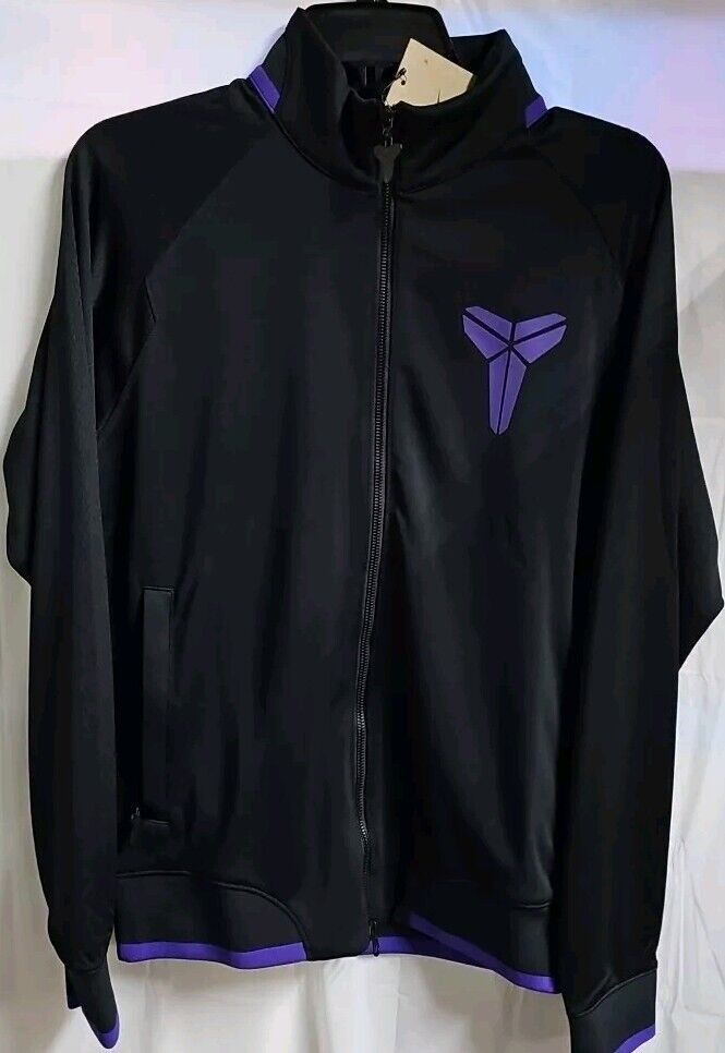 Nike Kobe Men's Dri-FIT Basketball Jacket Black Purple Nike Kobe Men's Dri-FIT Basketball Jacket Black Purple