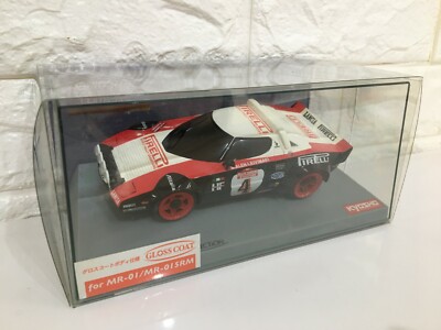 NEW VERY RARE Kyosho MINI-Z Racer Body LANCIA STRATOS 78 SANREMO #4 F/S GLOSS
