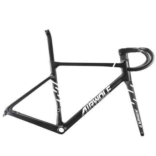 AIRWOLF T1100 Carbon Road Bike Frame Aero Clambing Bicycle 950g Superlight - Picture 32 of 32
