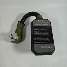 EyGde RV Surge Protector 50 Amp, RV Circuit Analyzer with Waterproof Cover 9900J
