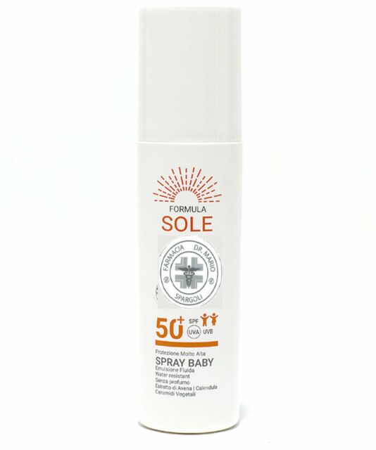 Formula sole protezione solare spray molto alta spf 50+ uva YR8311