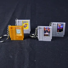 NES Cartridge Keychain 3D Printed Fan Art