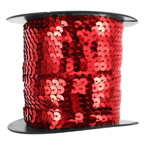 Bobine 10m Galon Paillettes Panthère 35 Mm Blanc Et Champagne - Foto 4