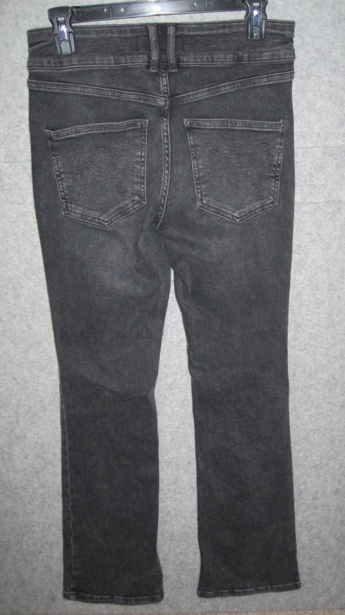 We The Free Jeans 28 Black Wash Straight Leg Boho Festival Casual