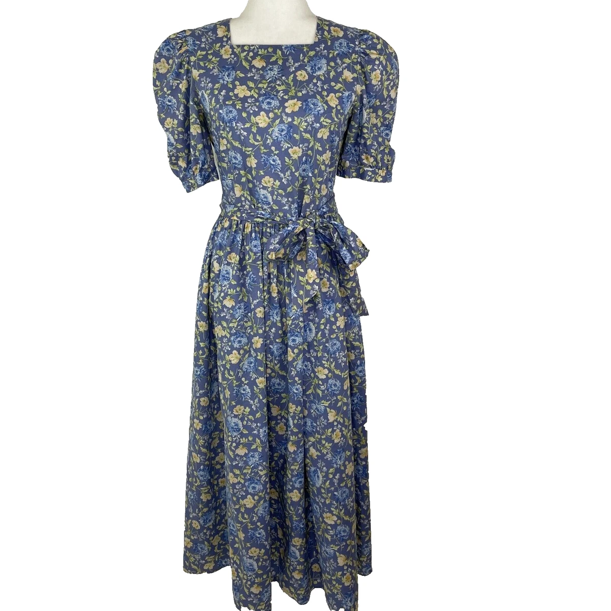 chinese dress ladies Laura Ashley Vintage Tea Dress  WearMyWardrobeOut