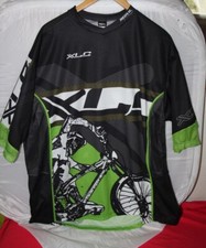 XLC Maillot Cross VTT Redvil 1017 - Taille XL imprimé Vert Noir Blanc neuf