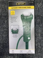 Defiant Mechanical Yard Stake Outdoor 6-Outlet Power Strip