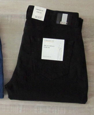 MAC SLIM JEANS HOSE Gr. 38 L 32 schwarz Col. D999 *NEU* 79,95 