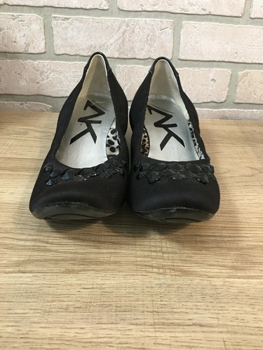 anne klein black wedges