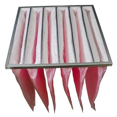 VHBW Taschenfilter F7 für Lüftungsanlagen - 59,2 x 59,2 x 60 cm